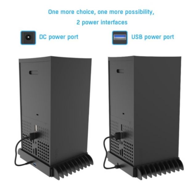 里歐街機 Xbox Serise X 主機多功能散熱架+遊戲片收納架 