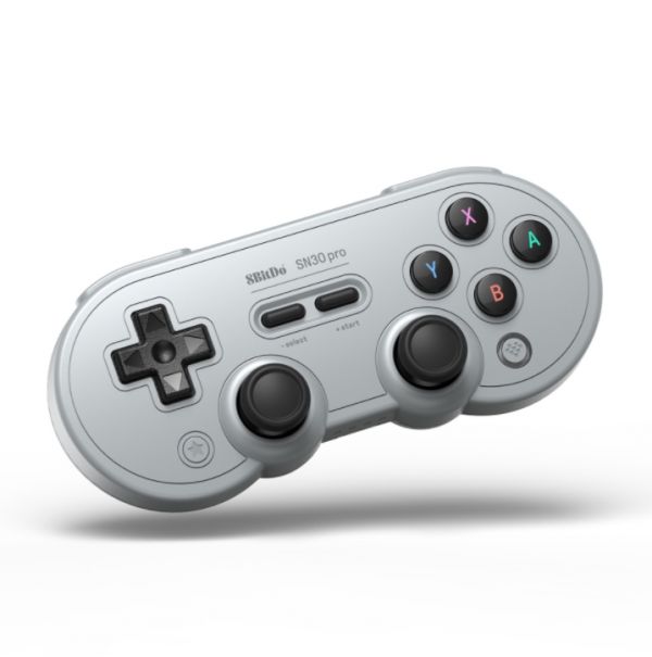 里歐街機 8bitdo 八位堂 SN30pro 灰色版 無線藍芽手把 