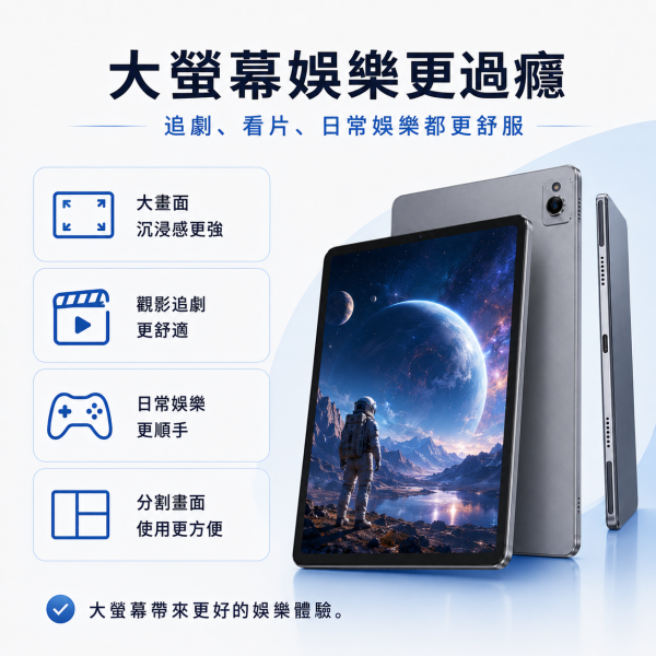 酷比魔方 iPlay 70 Max Pro 13吋大平板 讓你追劇查資料都看得清 酷比魔方 iPlay 70 Max Pro, 酷比魔方平板, iPlay 70 Max Pro, Android 平板, 大螢幕平板, 娛樂平板, 學習平板, 追劇平板, 高 CP 值平板, Unisoc T7300, 8GB RAM 平板, 128GB 平板, UFS 2.2 平板, MicroSD 擴充平板, 10000mAh 平板, Gemini AI 平板, 學生平板, 文件瀏覽平板, 視