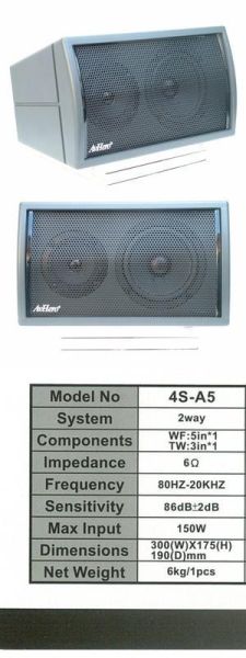 里歐街機 4S-A5 4S-A10 懸吊式喇叭 卡拉/劇院喇叭 KTV音響 專業級 