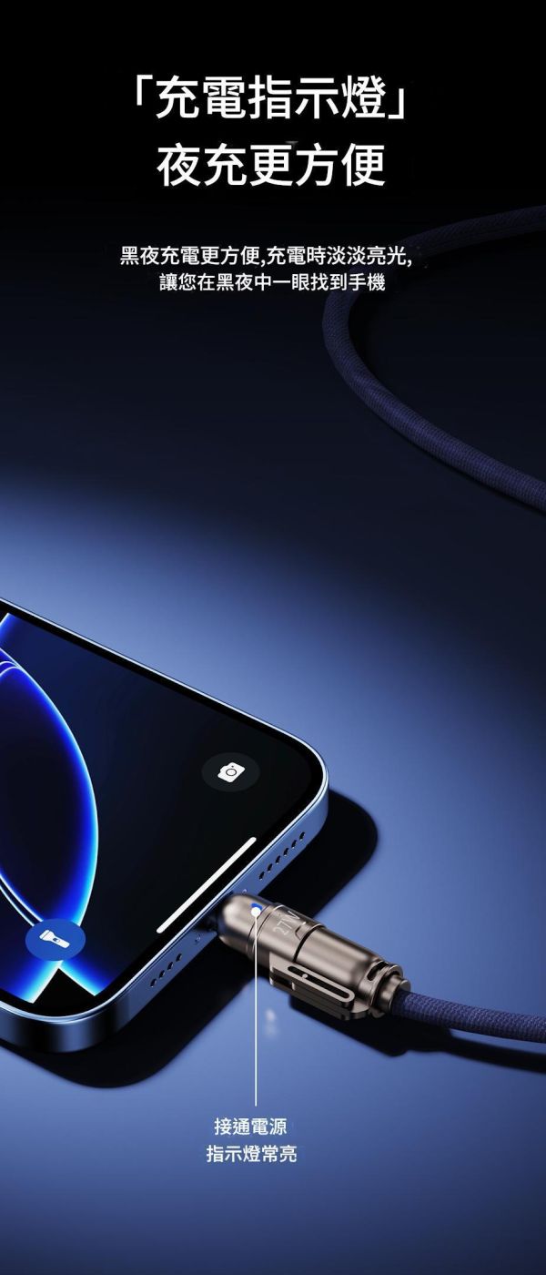 里歐街機  1.8米四合一快充數據線 鋅合金子彈頭設計 240w鍍金接口 