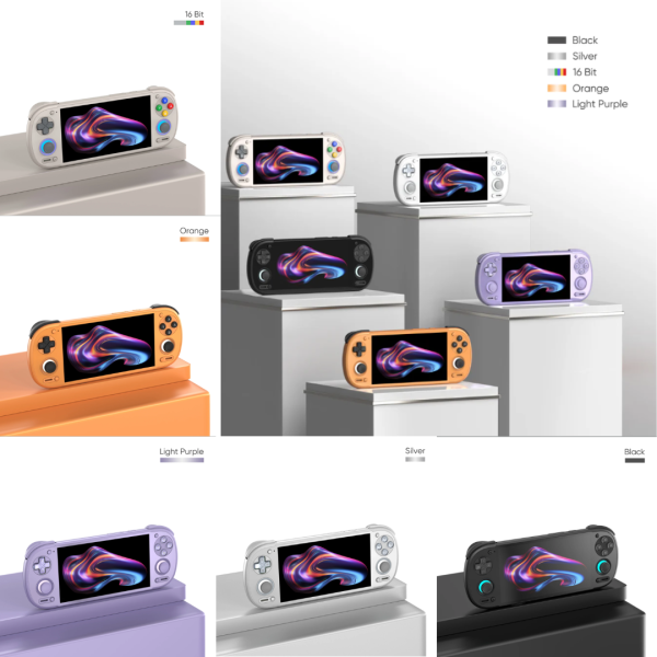 里歐街機 Retroid Pocket 6 安卓13 兩種搖桿配置 5.5吋OLED觸控螢幕 主動散熱 霍爾搖桿 RGB燈光環 直上PS2 3DS WIIU  驍龍8 Gen2 