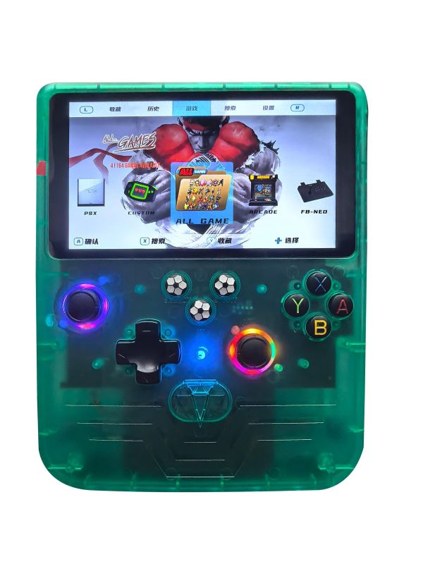 里歐街機 胖胖機 五種顏色  5吋螢幕 ARM Cortex-A7 6000mAh 模擬器掌機 街機遊戲 模擬器遊戲 復古遊戲 