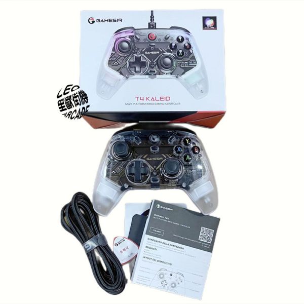 (停產勿上架)里歐街機 GameSir 蓋世小雞 T4-K 有線遊戲手把 支援安卓/PC/SWITCH/STEAM 