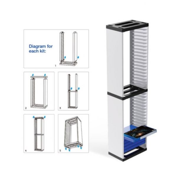 里歐街機 遊戲片收納架 PS4/SWITCH/XBOX 36入 