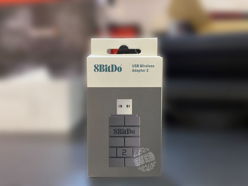 里歐街機 8bitdo 八位堂 二代黑色RR接收器 USB無線藍芽接收器 手柄接收器 適配器 