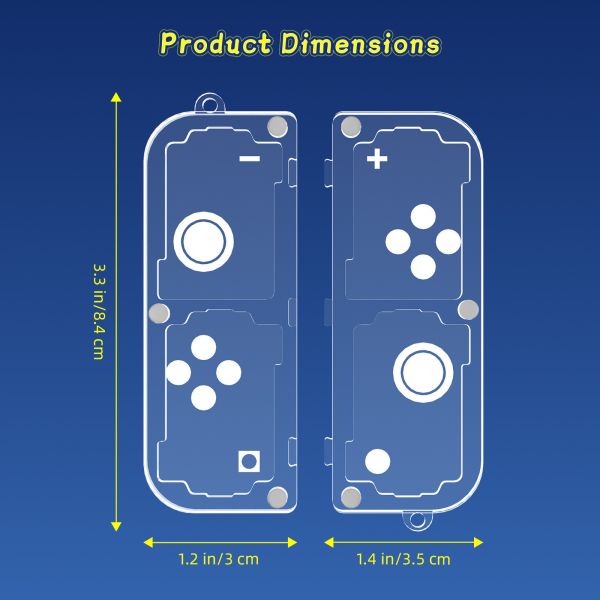 里歐街機 Switch&Switch 2遊戲收納卡盒 NS便攜式透明PC收納盒 