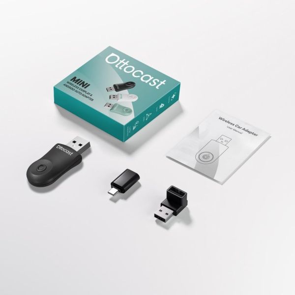 里歐街機 OTTOCAST Mini CARPLAY有線轉無線 Android auto有線轉無線 無線適配器 