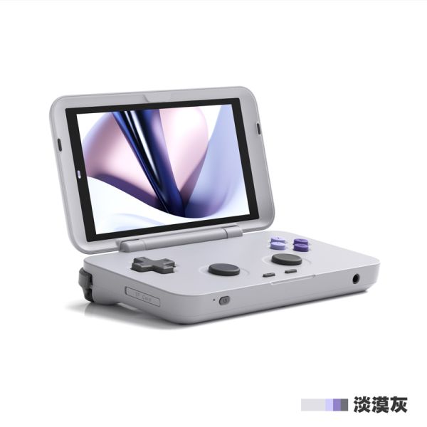 2023年最新掌機 Retroid Pocket Flip 月光掌機 flip 致敬3DS翻蓋機 安卓11系統搭配大水杯遊戲包 一開即玩 