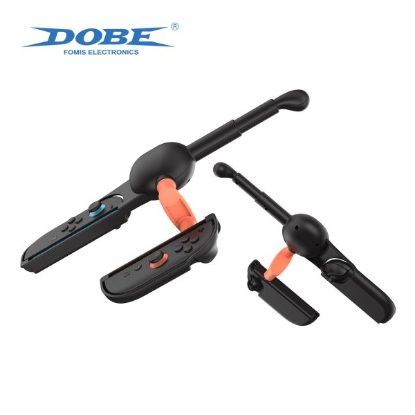 里歐街機 DOBE Switch2左右小手柄通用釣魚竿遊戲握把 switch/OLED通用 