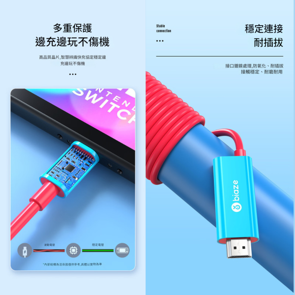 里歐街機 三合一擴充埠 充電底座 支援4K PD100W快充 適用Switch1/2 PC 智慧型手機 