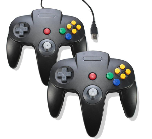 N64 USB遊戲手柄 N64遊戲手把 pc手把 電腦遊戲手把 樹莓派小雞 日光 魔視 魔幻 模擬器遊戲手把 