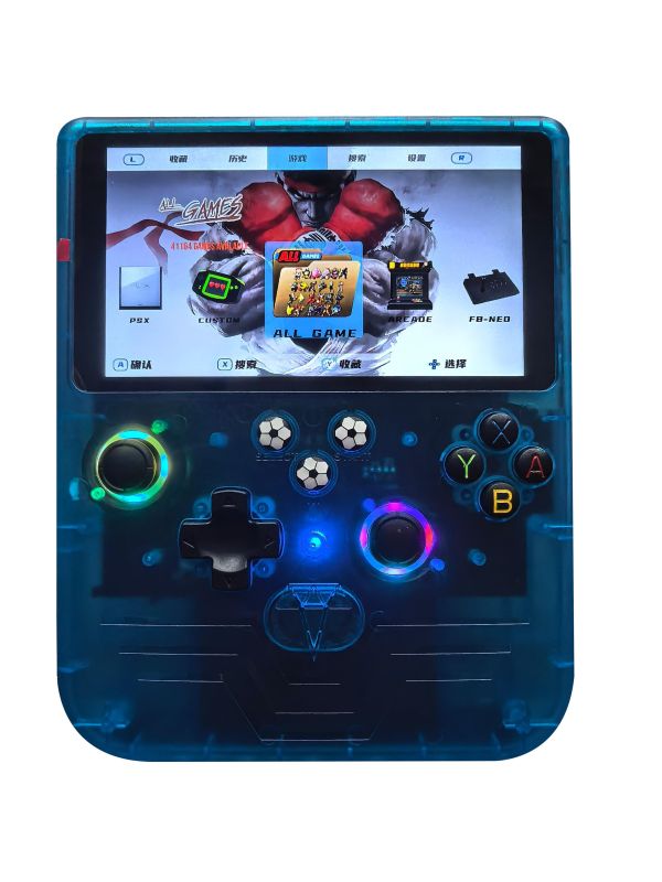 里歐街機 胖胖機 五種顏色  5吋螢幕 ARM Cortex-A7 6000mAh 模擬器掌機 街機遊戲 模擬器遊戲 復古遊戲 