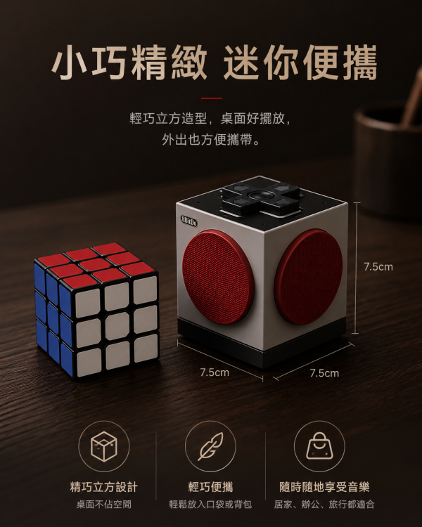 8BitDo 八位堂 Cube 2 無線藍牙音箱｜復古方塊造型・Bluetooth 5.3・2.4G／藍牙／有線三模連接・無線充電底座 8BitDo Cube 2, 八位堂 Cube 2, 8BitDo 藍牙音箱, 復古藍牙音箱, 方塊藍牙喇叭, 2.4G 無線音箱, Bluetooth 5.3 音箱, 無線充電底座音箱, 桌面藍牙音箱, 遊戲風格音箱, 復古桌搭音箱, Jeff Select, 姊夫嚴選科技好物