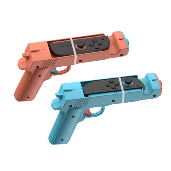 里歐街機 DOBE Switch2小手柄槍托手把2個裝 Switch2射擊遊戲槍托 