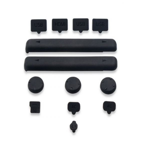 里歐電玩 SWITCH 專用防塵塞 全機防護 再送鋼化玻璃貼 內容物總共15樣 新玩家 新主機必備 任天堂主機周邊 