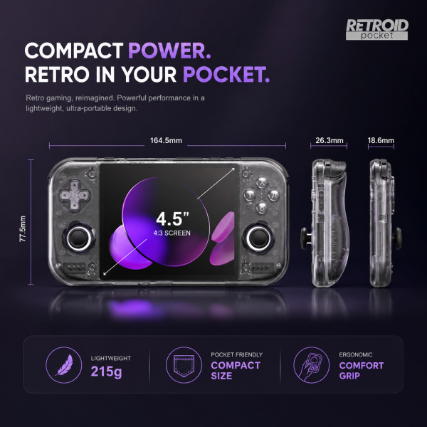 Retroid Pocket Nova Retroid Pocket Nova,Retroid Nova,安卓掌上主機,Android掌機,QCS8550掌機,Adreno740掌機,AMOLED掌機,120Hz掌機,Hall搖桿掌機,主動散熱掌機,WiFi7掌機,BT5.3掌機,5000mAh掌機,掌上遊戲主機,手持遊戲硬體,行動遊戲主機,Jeff Select,姊夫嚴選科技好物,電競硬體,玩家周邊