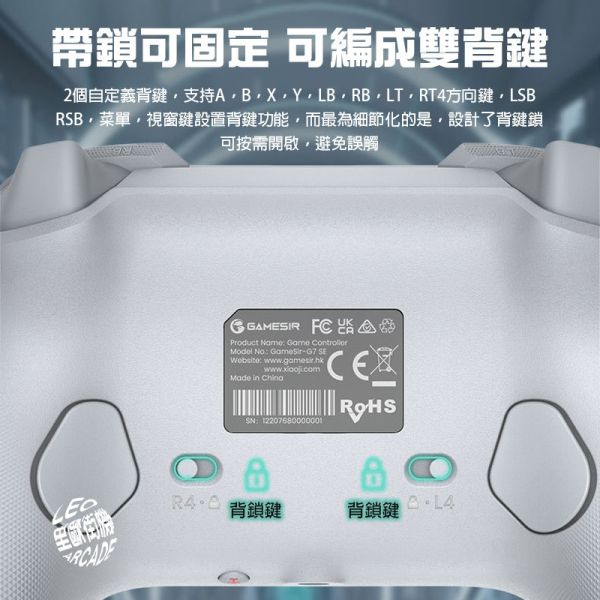里歐街機 GameSir 蓋世小雞  G7se 有線手把 TYPE-C有線連接 