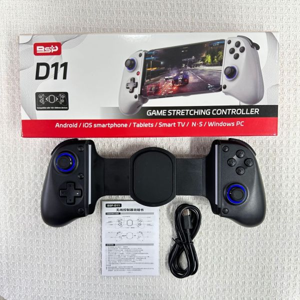 里歐街機 D11S拉伸遊戲手把 霍爾扳機 Switch/PC安卓IOS藍牙 XBOX串流手把 多裝置可用 