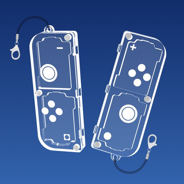 里歐街機 Switch&Switch 2遊戲收納卡盒 NS便攜式透明PC收納盒 
