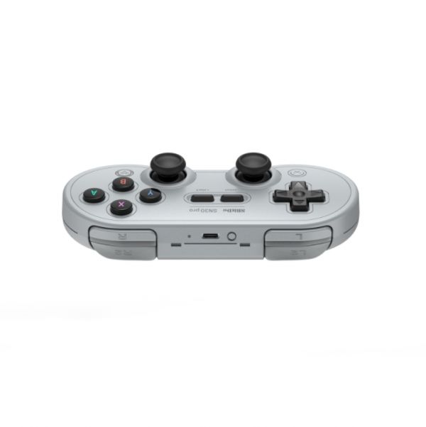 里歐街機 8bitdo 八位堂 SN30pro 灰色版 無線藍芽手把 