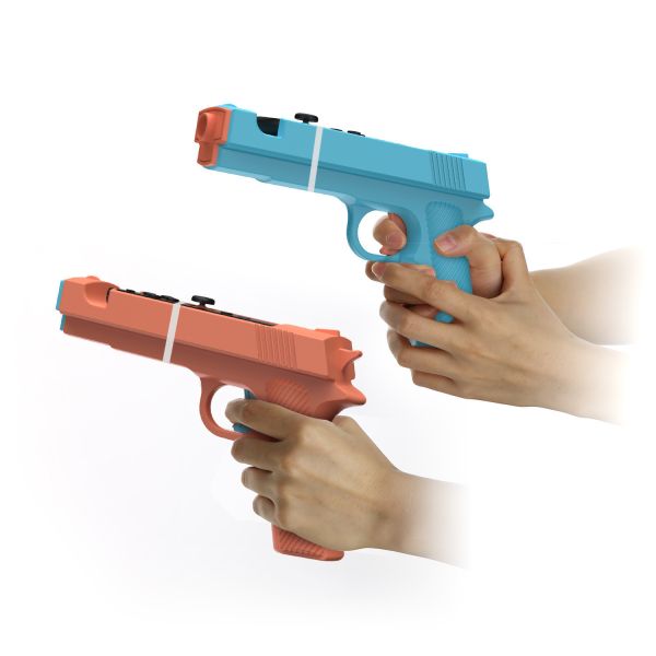 里歐街機 DOBE Switch2小手柄槍托手把2個裝 Switch2射擊遊戲槍托 