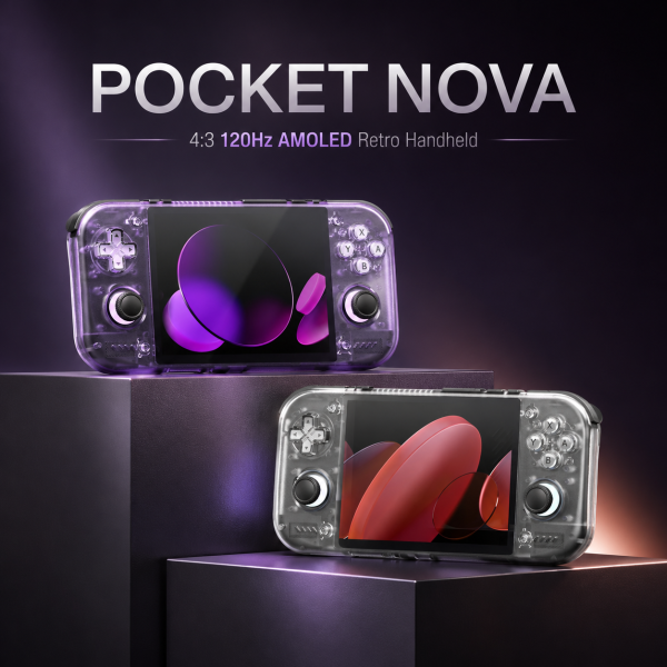 Retroid Pocket Nova Retroid Pocket Nova,Retroid Nova,安卓掌上主機,Android掌機,QCS8550掌機,Adreno740掌機,AMOLED掌機,120Hz掌機,Hall搖桿掌機,主動散熱掌機,WiFi7掌機,BT5.3掌機,5000mAh掌機,掌上遊戲主機,手持遊戲硬體,行動遊戲主機,Jeff Select,姊夫嚴選科技好物,電競硬體,玩家周邊