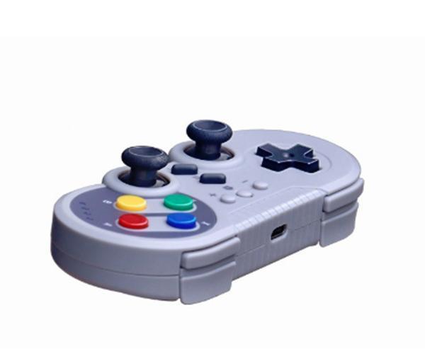 里歐街機 強力推薦小朋友入門手把 NSFC手把 經典復古 超任造型手把 支援 SWITCH PC STEAM 帶震動功能 六軸體感 