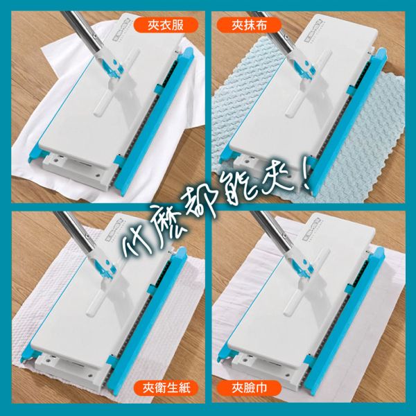家簡塵除 萬能夾布拖把 旋轉拖把,地板清潔工具,掃除用具,日用品,浴室用品,浴室清潔,刮刀,抹布,黏塵,黏塵拖