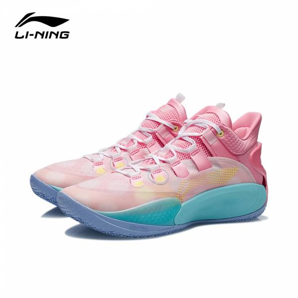 LI-NING 李寧 音速9 Low 專業籃球鞋 鹽粉色/竺葵粉 (ABAR039-7) LI-NING 李寧 音速9 Low 專業籃球鞋 鹽粉色/竺葵粉 (ABAR039-7)