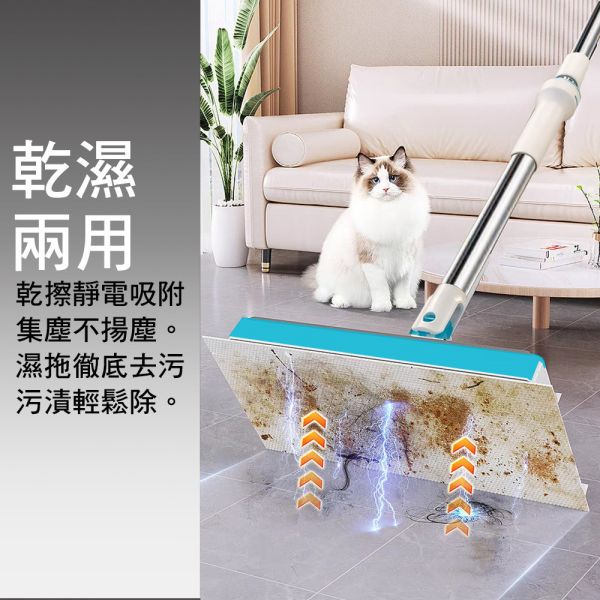 家簡塵除 萬能夾布拖把 旋轉拖把,地板清潔工具,掃除用具,日用品,浴室用品,浴室清潔,刮刀,抹布,黏塵,黏塵拖