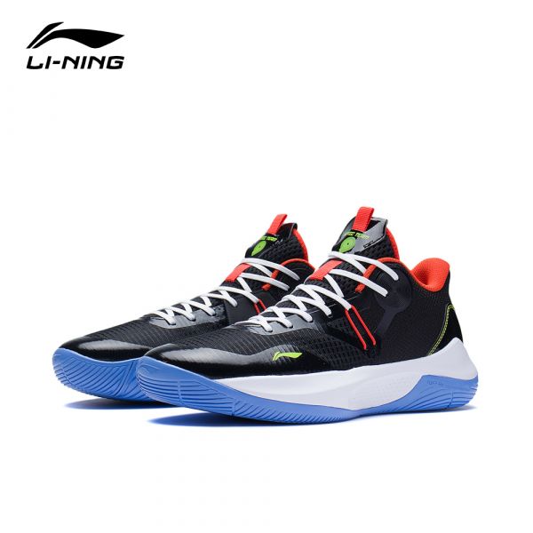 LI-NING 李寧音速 Team Low 男子 透氣清涼 籃球鞋 黑色 ABPS023-2 LI-NING 李寧 音速 Team Low 男子 籃球鞋 ABPS023