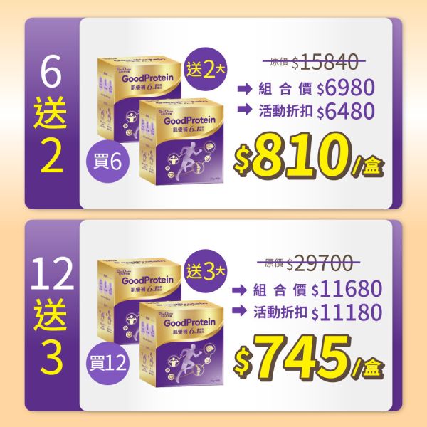 肌優補 肌憶蛋白│樂齡營養補充首選 6效合1 安心無添加・新品限定買大就送小|指定組合 限時試吃小盒 免費試吃 (詳情請見下方常見問題)