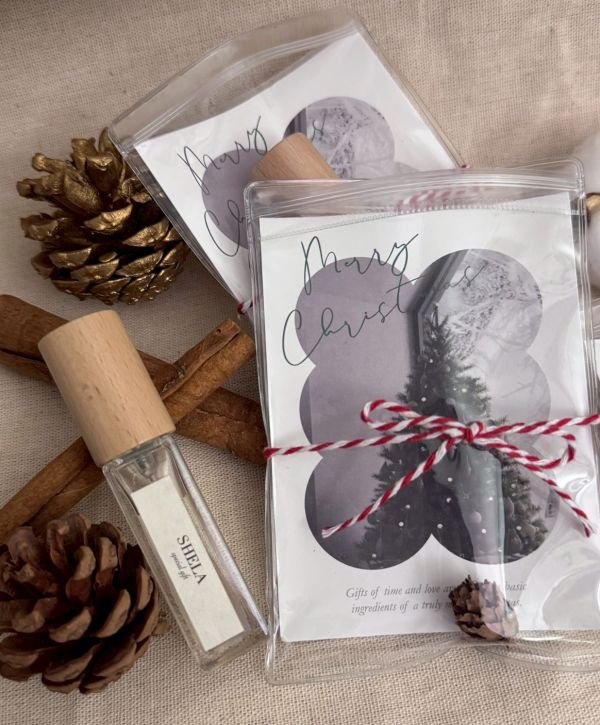 SHELA -聖誕限定-迷你織物香氛噴霧瓶- Christmas Gift 織物噴霧,擴香噴霧,聖誕禮物,交換禮物,聖誕禮,香氛禮,婚禮小物