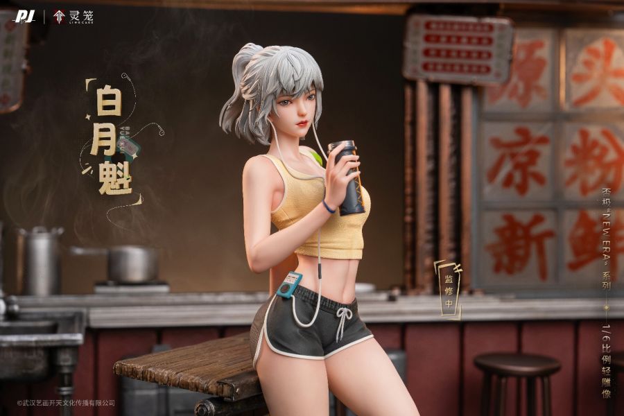預購 否極 x 靈籠 1/6 白月魁 輕雕像 6977201530152 0704 否極,靈籠,白月魁,輕雕像,6977201530152