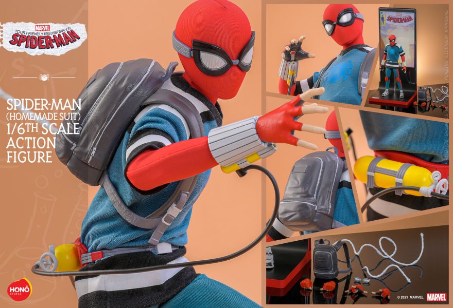 預購 野獸國 HOT TOYS HS07 蜘蛛人：你的友好鄰居 蜘蛛人 自製戰衣 0323 野獸國,HOT TOYS,HS07,蜘蛛人,你的友好鄰居,蜘蛛人,自製戰衣,可動人偶