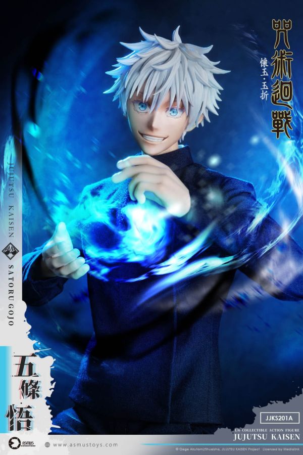 預購 ASMUS TOYS阿斯馬玩具 1/6 咒術迴戰 懷玉.玉折篇 五條悟 JJKS201A 可動人偶 0719 ASMUS TOYS,阿司馬玩具,咒術迴戰,懷玉.玉折篇,五條悟,JJKS201A,可動人偶
