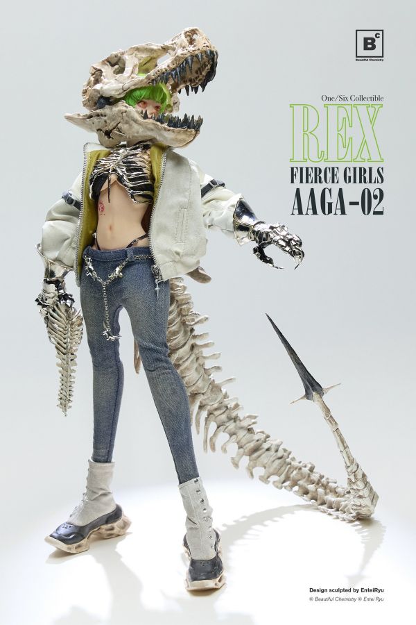 預購 Beautiful Chemistry x Entei Ryu 1/6 凶猛少女系列 雇佣枪兵AAGA-02 Rex雷克斯 UV202501 可動人偶 0616 Beautiful,兇猛少女,傭槍兵,傭槍兵AAGA-02,Rex雷克斯,UV202501,可動人偶