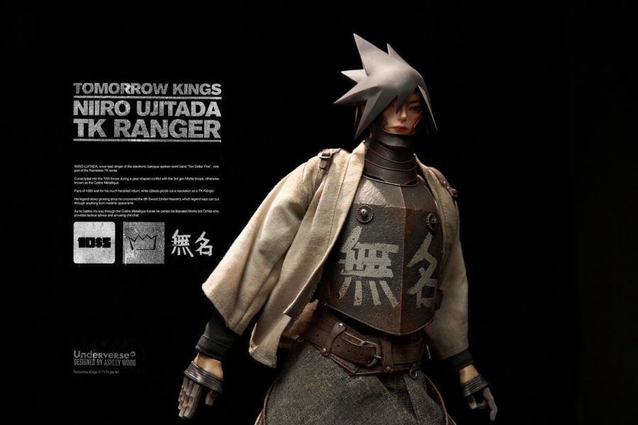 預購 Underverse 1/6 TOMORROW KINGS 系列 TK RANGER NIIRO UJITADA 可動人偶 UV202308 0719 UV,Underverse,TOMORROW KINGS,TK RANGER,NIIRO UJITADA,可動人偶,UV202308