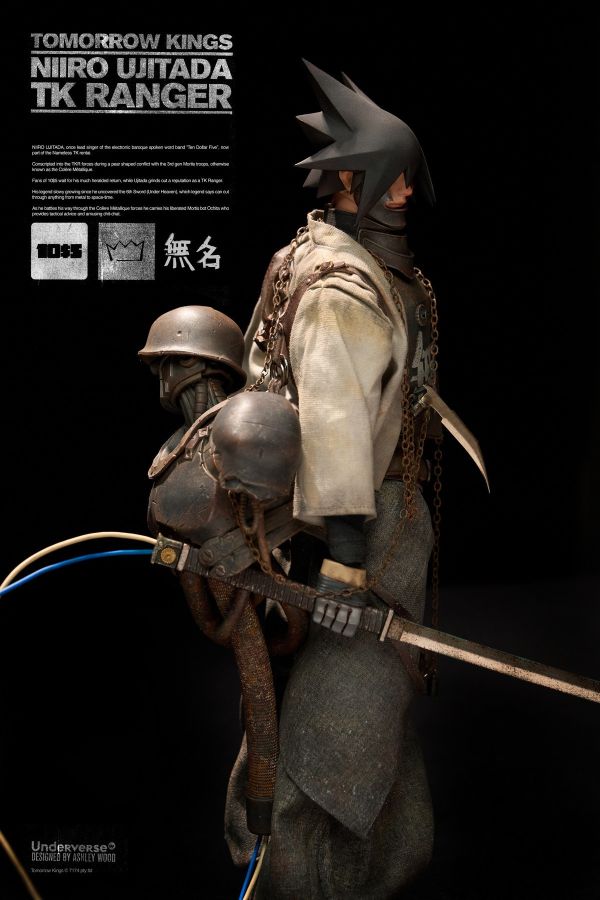 預購 Underverse 1/6 TOMORROW KINGS 系列 TK RANGER NIIRO UJITADA 可動人偶 UV202308 0719 UV,Underverse,TOMORROW KINGS,TK RANGER,NIIRO UJITADA,可動人偶,UV202308