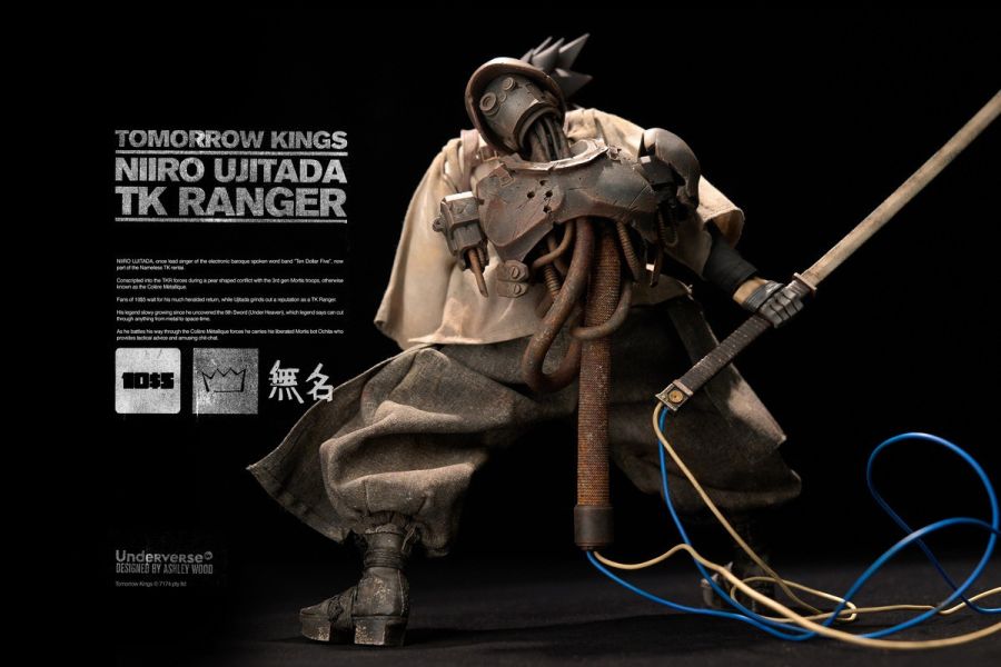 預購 Underverse 1/6 TOMORROW KINGS 系列 TK RANGER NIIRO UJITADA 可動人偶 UV202308 0719 UV,Underverse,TOMORROW KINGS,TK RANGER,NIIRO UJITADA,可動人偶,UV202308