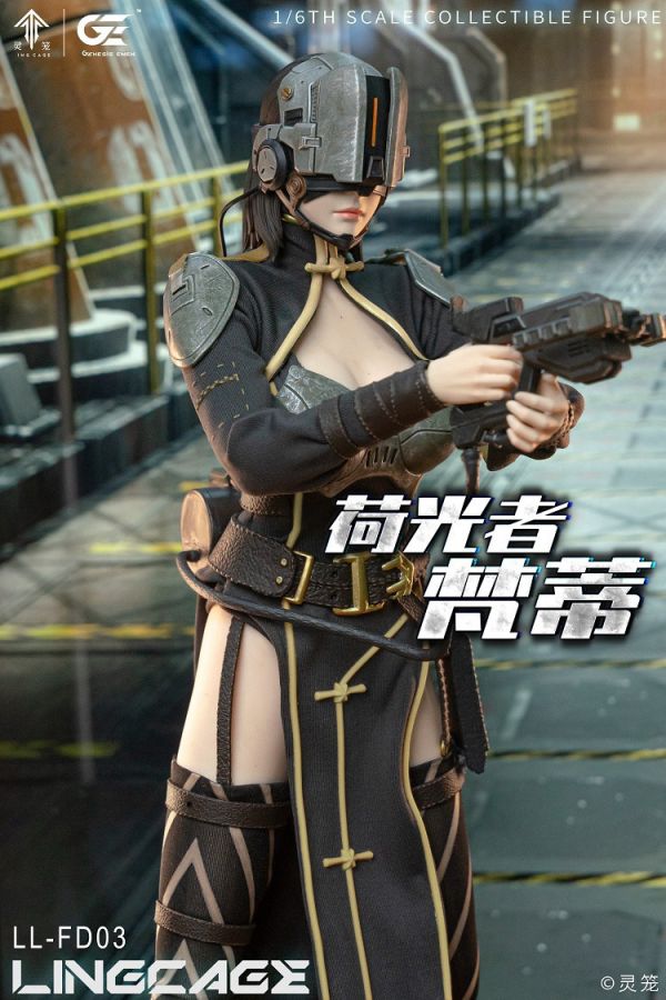 預購 Genesis Emen 1/6 靈籠 荷光者梵蒂 可動人偶 LL-FD03 0614 Genesis Emen,靈籠,荷光者梵蒂,可動人偶,LL-FD03