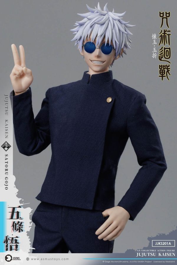 預購 ASMUS TOYS阿斯馬玩具 1/6 咒術迴戰 懷玉.玉折篇 五條悟 JJKS201A 可動人偶 0719 ASMUS TOYS,阿司馬玩具,咒術迴戰,懷玉.玉折篇,五條悟,JJKS201A,可動人偶