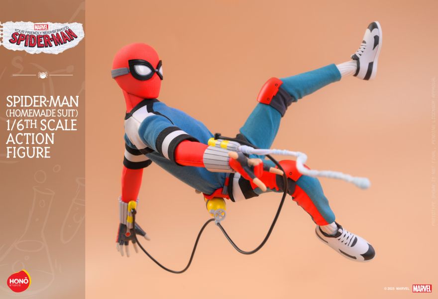 預購 野獸國 HOT TOYS HS07 蜘蛛人：你的友好鄰居 蜘蛛人 自製戰衣 0323 野獸國,HOT TOYS,HS07,蜘蛛人,你的友好鄰居,蜘蛛人,自製戰衣,可動人偶