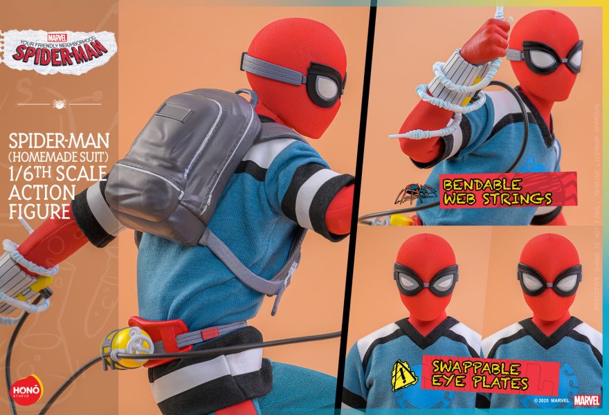 預購 野獸國 HOT TOYS HS07 蜘蛛人：你的友好鄰居 蜘蛛人 自製戰衣 0323 野獸國,HOT TOYS,HS07,蜘蛛人,你的友好鄰居,蜘蛛人,自製戰衣,可動人偶