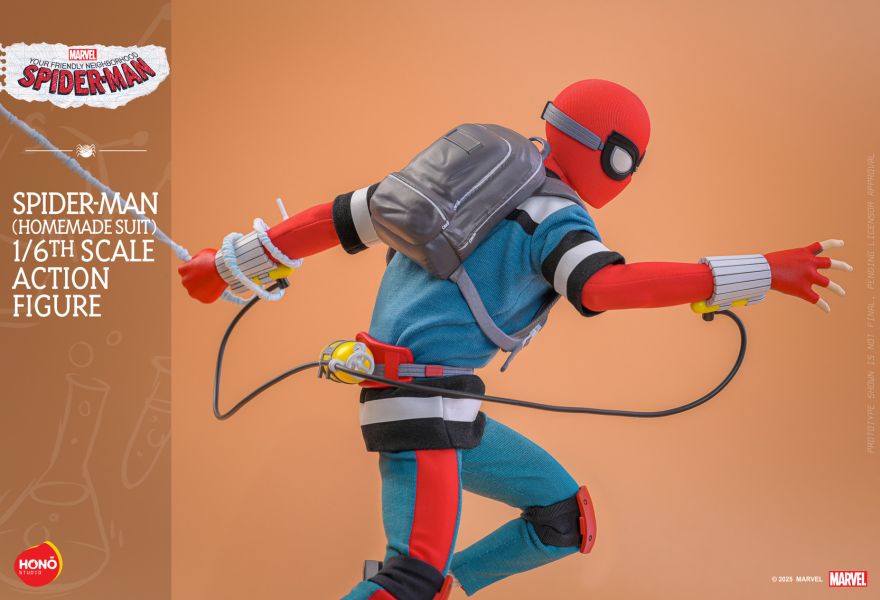 預購 野獸國 HOT TOYS HS07 蜘蛛人：你的友好鄰居 蜘蛛人 自製戰衣 0323 野獸國,HOT TOYS,HS07,蜘蛛人,你的友好鄰居,蜘蛛人,自製戰衣,可動人偶