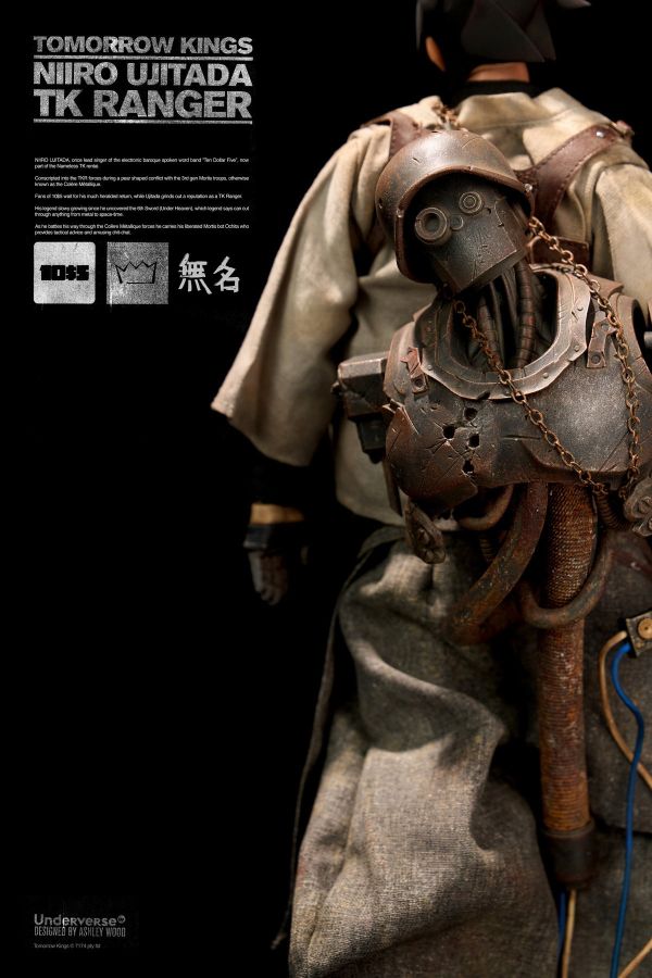 預購 Underverse 1/6 TOMORROW KINGS 系列 TK RANGER NIIRO UJITADA 可動人偶 UV202308 0719 UV,Underverse,TOMORROW KINGS,TK RANGER,NIIRO UJITADA,可動人偶,UV202308