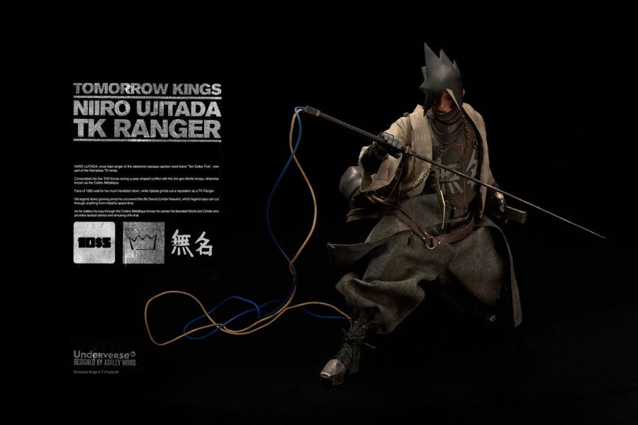 預購 Underverse 1/6 TOMORROW KINGS 系列 TK RANGER NIIRO UJITADA 可動人偶 UV202308 0719 UV,Underverse,TOMORROW KINGS,TK RANGER,NIIRO UJITADA,可動人偶,UV202308