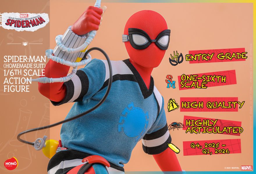 預購 野獸國 HOT TOYS HS07 蜘蛛人：你的友好鄰居 蜘蛛人 自製戰衣 0323 野獸國,HOT TOYS,HS07,蜘蛛人,你的友好鄰居,蜘蛛人,自製戰衣,可動人偶