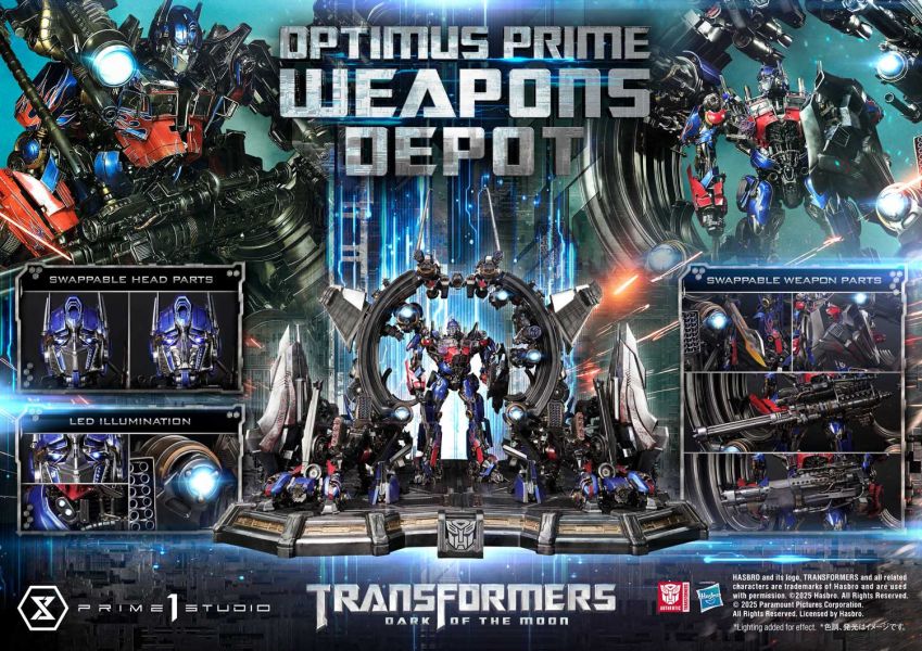 預購 Prime 1 Studio MMTFM-38 / MMTFM-38S 變形金剛3：黑月降臨 Transformers 柯博文 武器庫 雕像 標準版 / 特典版 0525 Prime 1 Studio,MMTFM-38,MMTFM-38S,變形金剛3,黑月降臨,Transformers,柯博文,武器庫,雕像,標準版,特典版